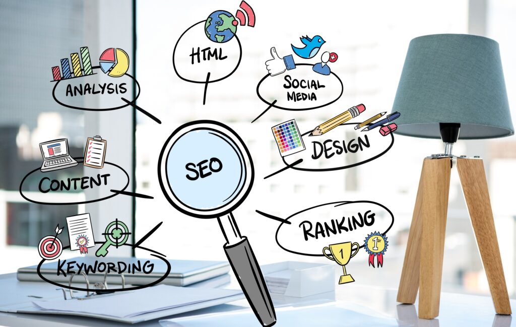 Magnifying Glass With Seo Concepts 1024x649